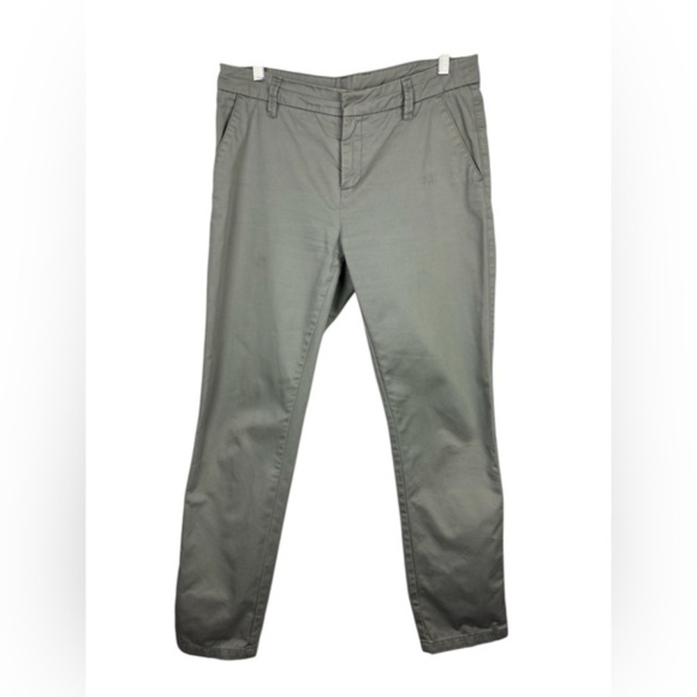 Garnet Hill Light gray Women’s Khaki Pants Preppy Workwear Size 10